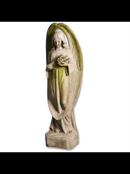 Statue Ext. Ange en Deuil 34" (86 cm) Ht. en FDV