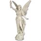 Fiberglass Angel Of Light-Right Statue, 27" (69 cm) Ht.