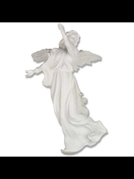 Fiberglass Winged Hanging Angel, 10.0"W 10.0"D 20.0"Ht.