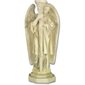 Fiber Stone Outdoor Statue Angel Candleholder-Left,  27" Ht.