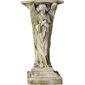 Fiber Stone Outdoor Devotion Angel Cross Ped, 38" (96.5 cm)