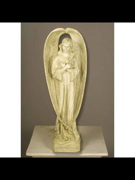 Statue Ext. Ange Calabria 27" (69 cm) Ht. en FDV