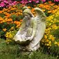 Bénitier sur pied Ange Fegana 18" (46 cm) Ht. en FDV