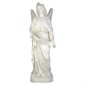 Fiberglass St. Gabriel The Archangel Outdoor Statue, 58" Ht.