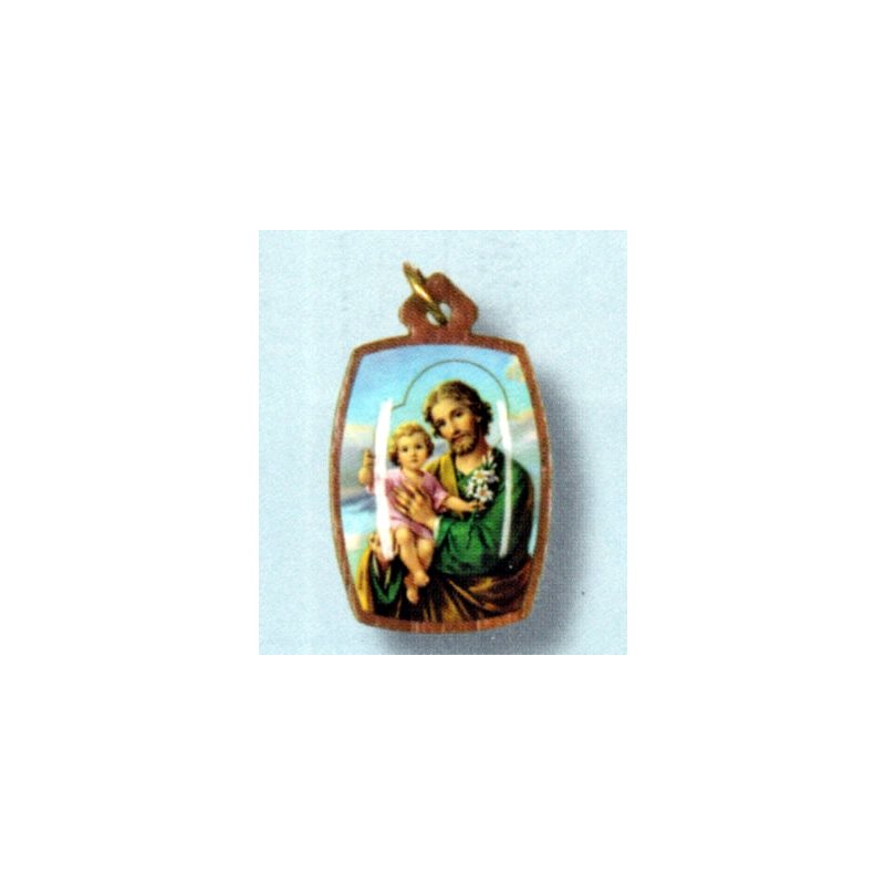 Pendent Saint Joseph with cord necklace