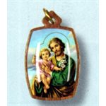 Pendent Saint Joseph with cord necklace