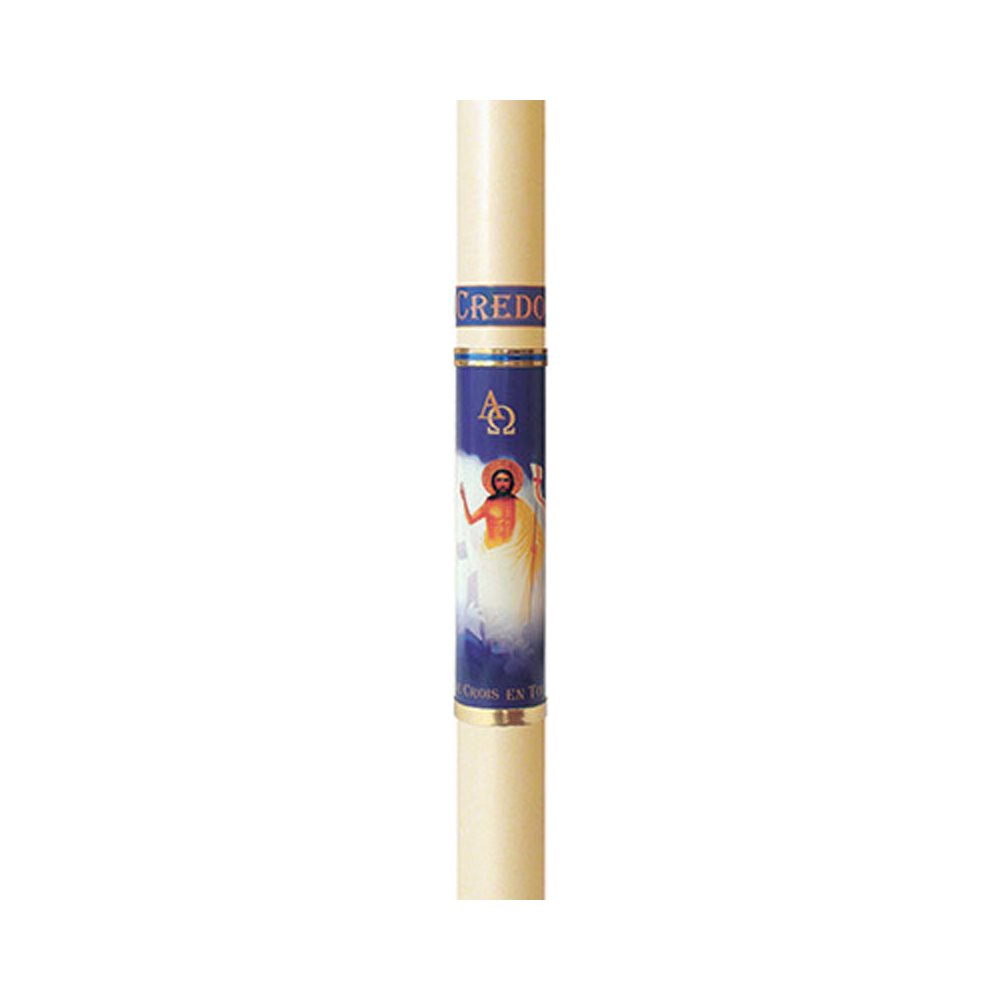 Paschal candle 1 3 / 4" x 30" Faith