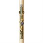 Paschal Candle 2'' x 36'' Celebration, Faith, Silver