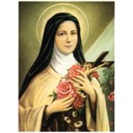 Image Sainte Thérèse 12" x 16" (30 x 40 cm)  /  un