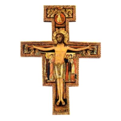 Image Croix Saint Damien 12" x 16" (30 x 40 cm) / un