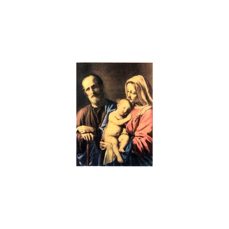 Image Sainte Famille 12" x 16" (30 x 40 cm) / un