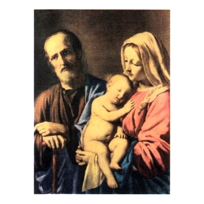 Print Holy Family 12" x 16" (30 x 40 cm) / un