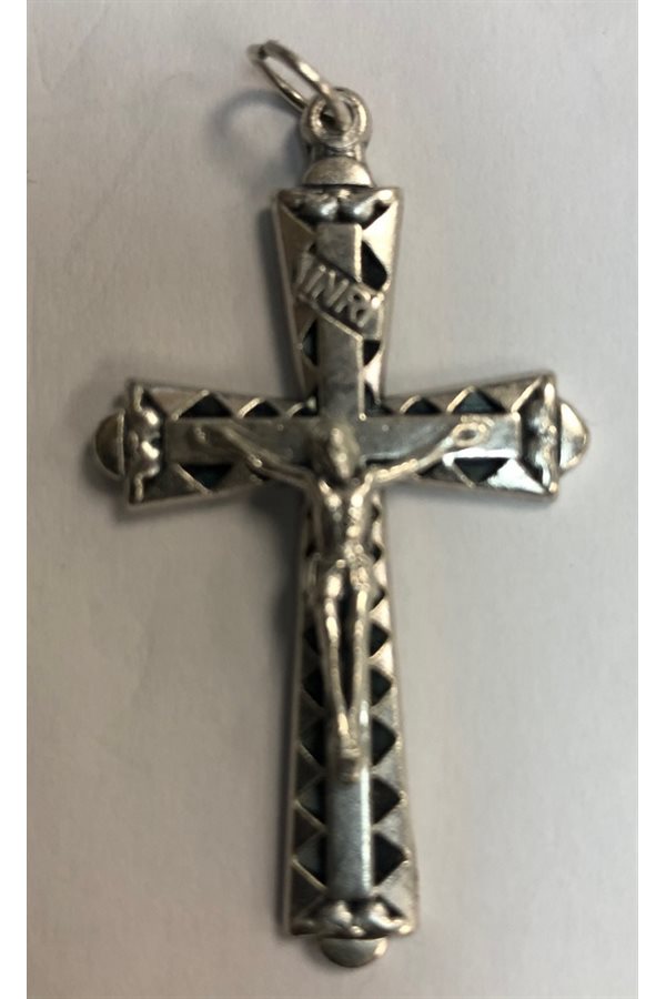 Croix argentée 1 3 / 4" (4.4 cm)