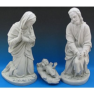 Holy Family Granit Vinyl Compo. Outdoor Figurine 36" / 91.5 cm