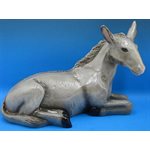 Donkey Color Vinyl Compo. Outdoor Figurine, 14"H x 23"D x10W