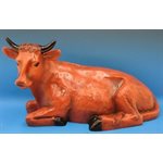 Ox Color Vinyl Compo. Outdoor Figurine, 14"H x 30"D x 11"W