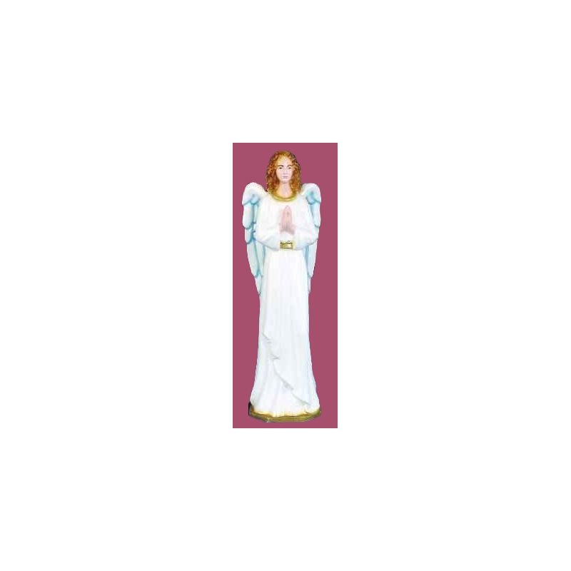 Standing Angel Color Vinyl Compo. Outdoor Statue, 36"