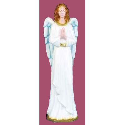 Standing Angel Color Vinyl Compo. Outdoor Statue, 36"