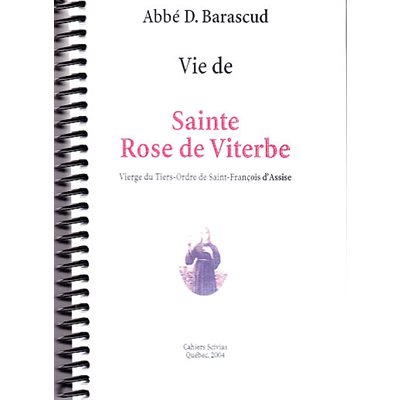 Vie de Sainte Rose de Viterbe