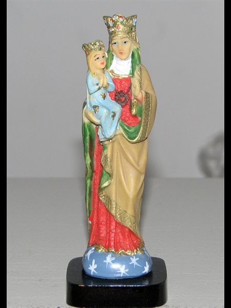 Resin Saint Ann Statue 4"