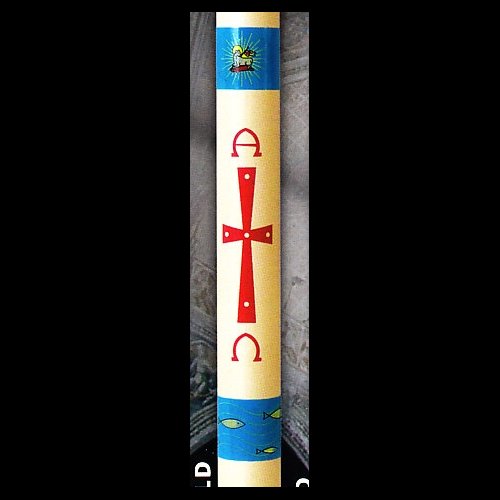 Paschal Candle 2 1 / 2" x 30" Alleluia