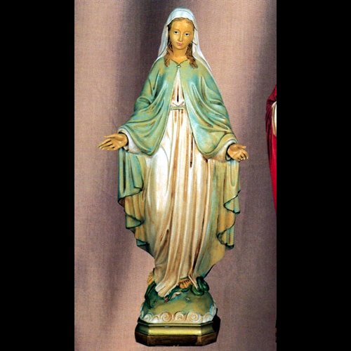 Our Lady of Grace Outdoor Resin Statue, 24" (61 cm)