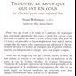 Trouvez le mystique qui est en vous (French book)