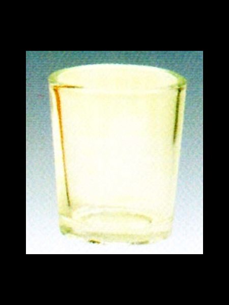 Vigil Light Glass 15hrs Crystal, 2.5" (6.3 cm) Height / dz